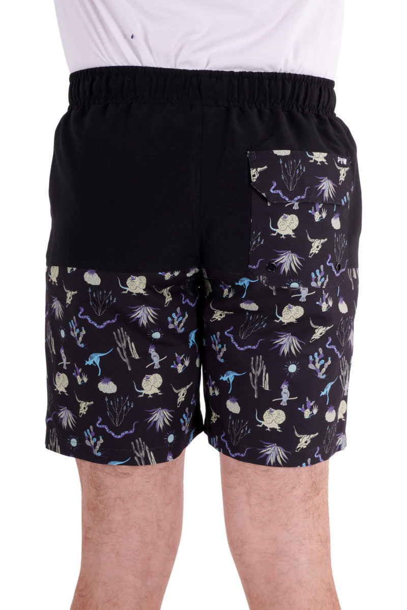 P3S1302775 Pure Western Men's Benny Boarsshort
