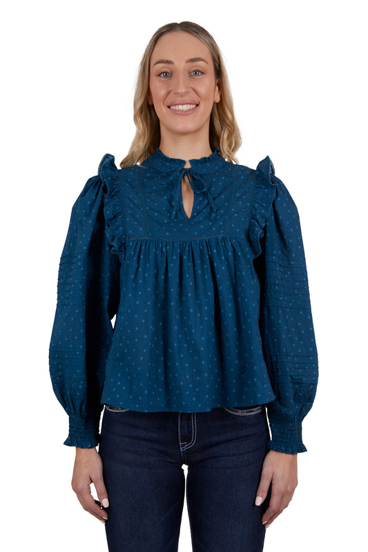 P4W2541911 Pure Western Women's Pippa Blouse