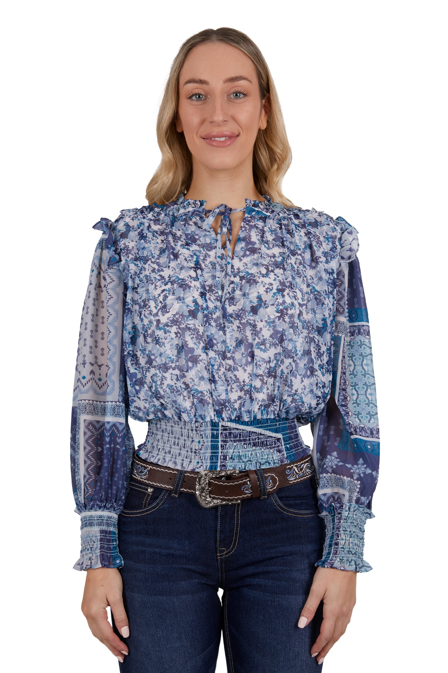 P4W2543912 Pure Western Women's Vivian Blouse
