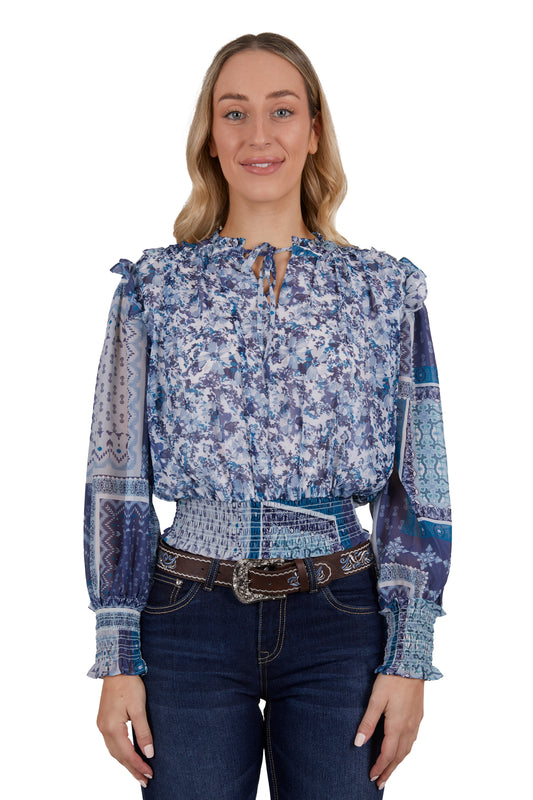 P4W2543912 Pure Western Women's Vivian Blouse