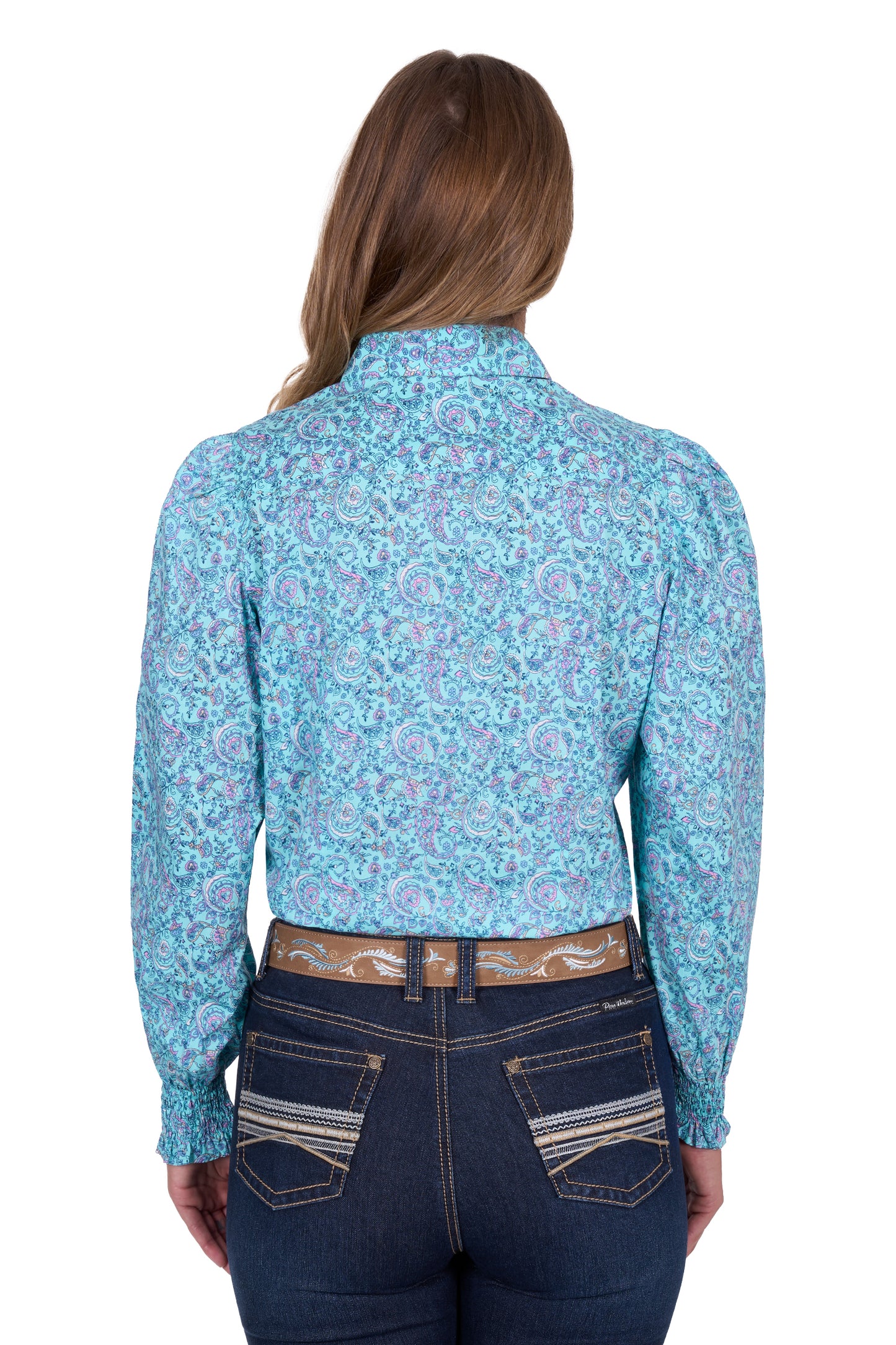 P5S2140124 Pure Western Women's Riley LS Shirt