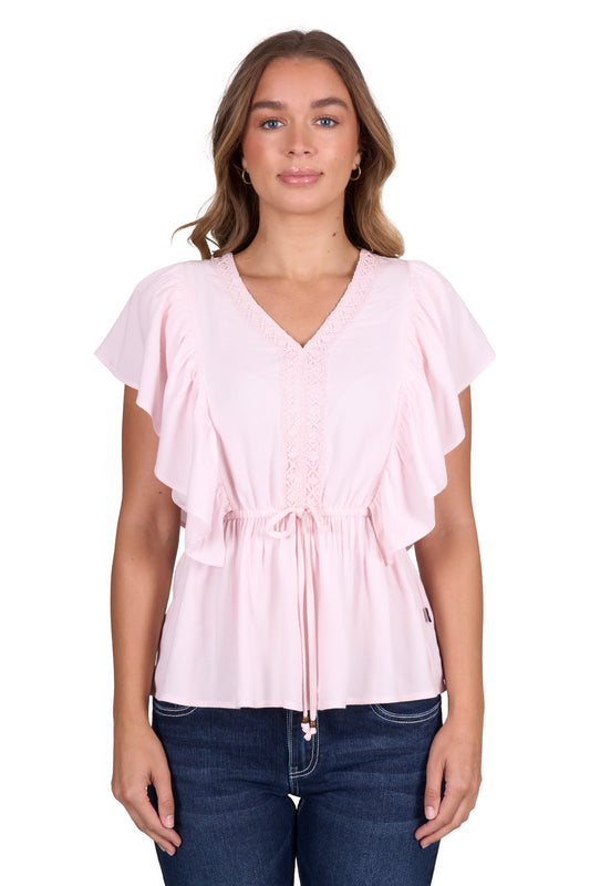 P5S2575155 Pure Western Women's Nikita SS Blouse