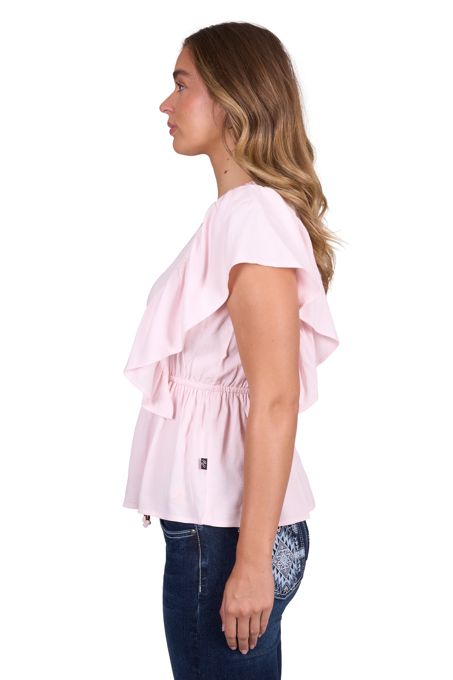 P5S2575155 Pure Western Women's Nikita SS Blouse