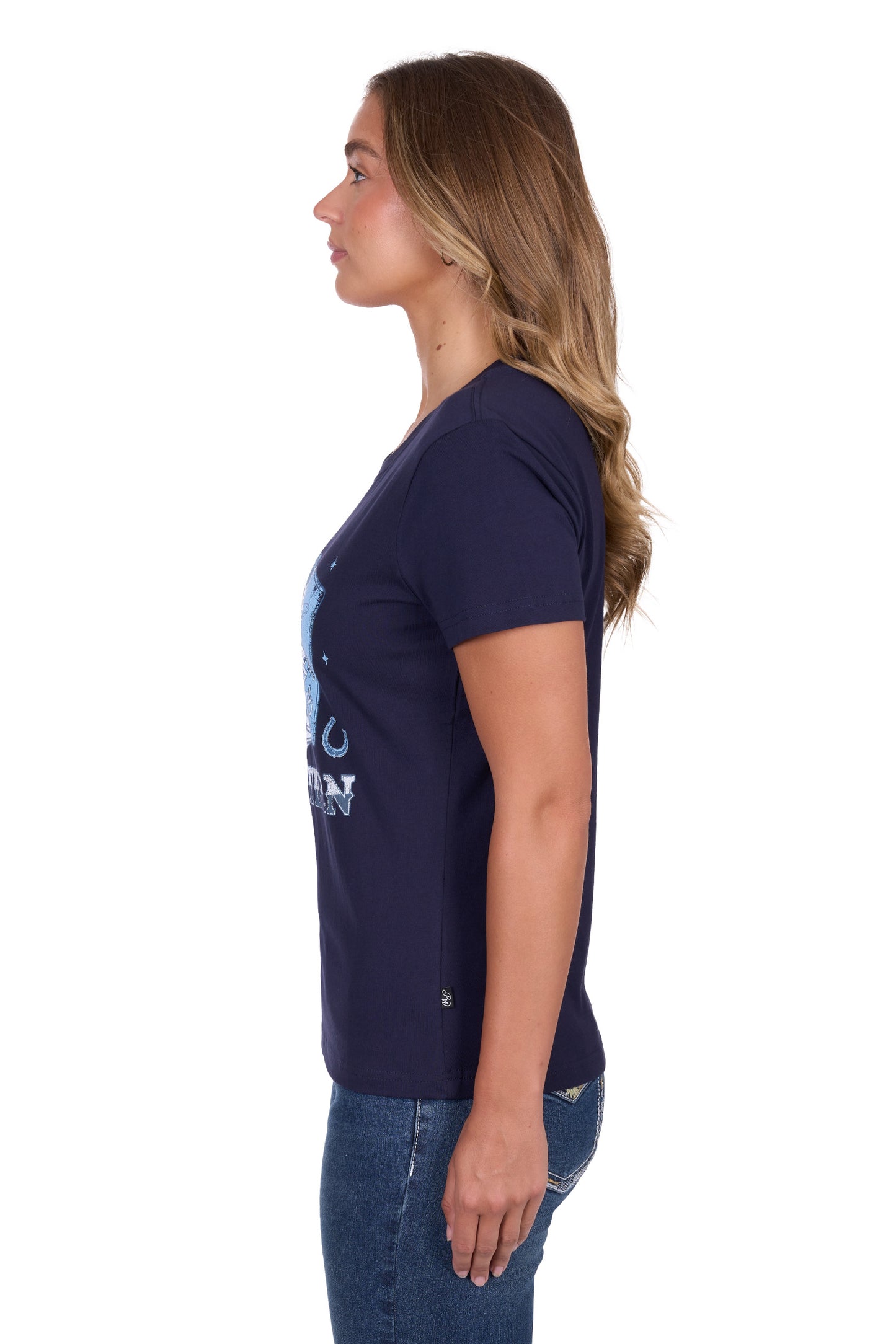 P5S2598101 Pure Western Women's Sherry SS Tee