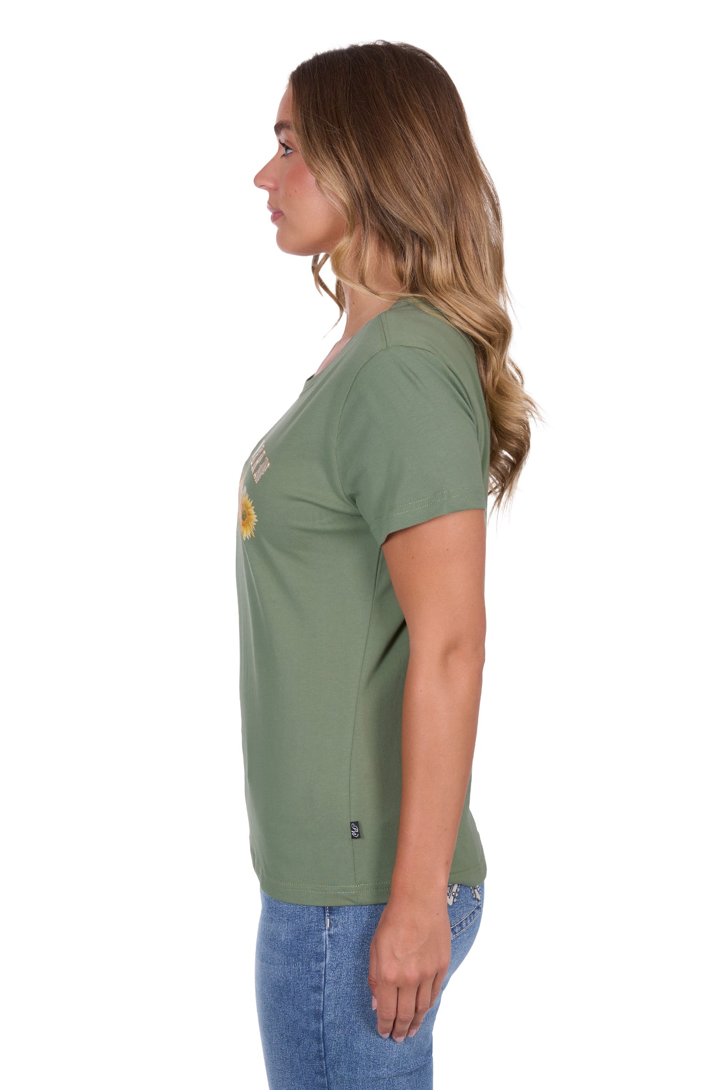P5S2598105 Pure Western Women's Charlie SS Tee
