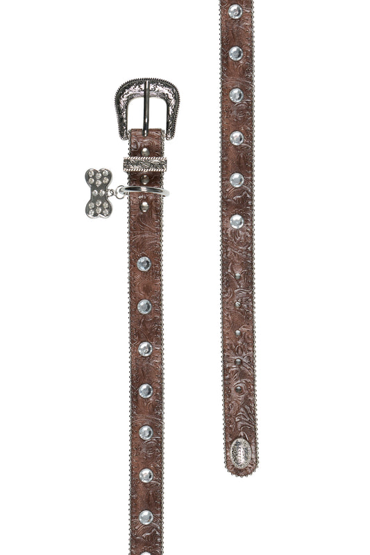 P5S2946CLR Pure Western Tilly Dog Collar Tan