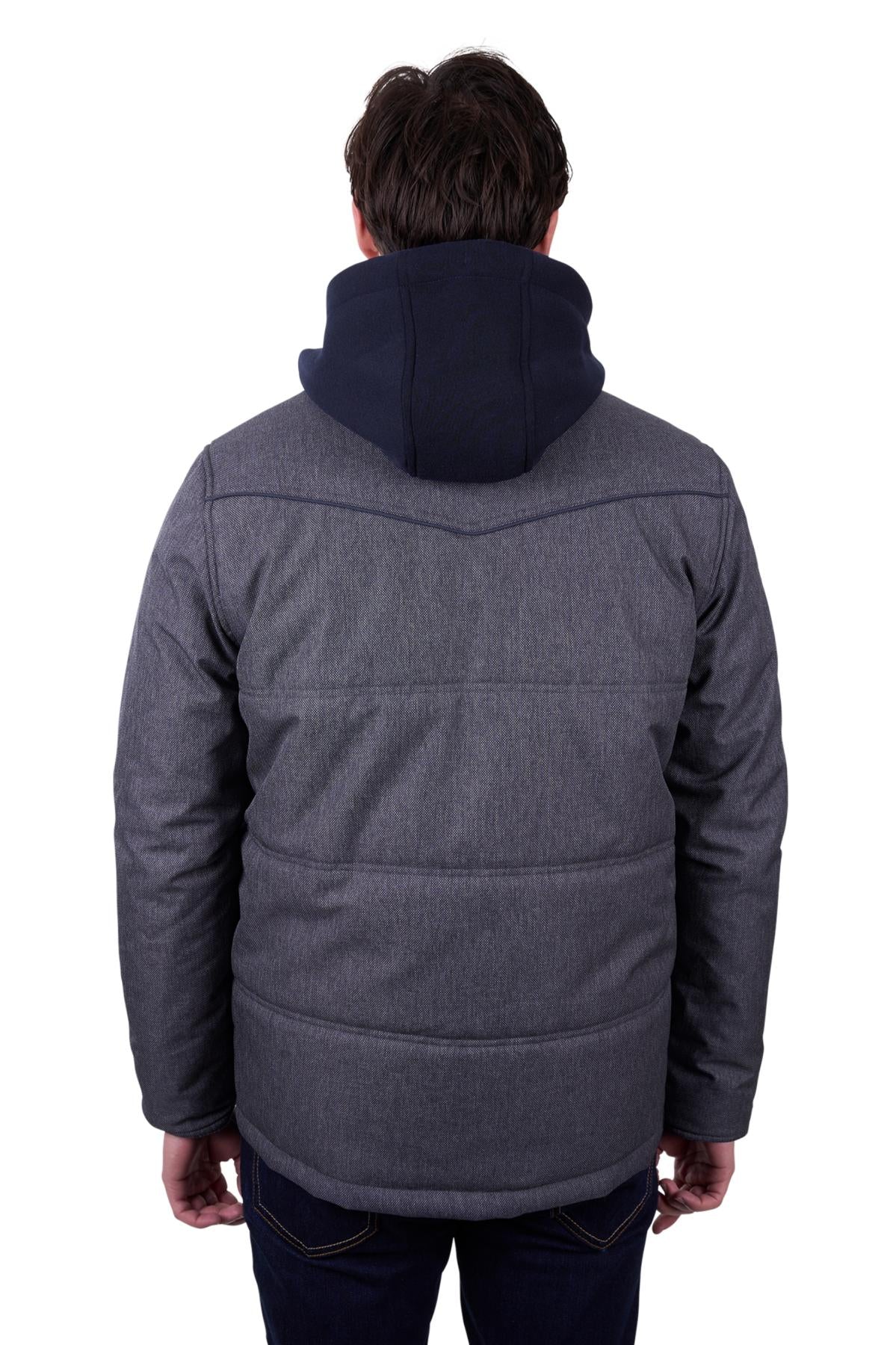 P5W1703882 Pure Western Men's Chad Jacket Navy