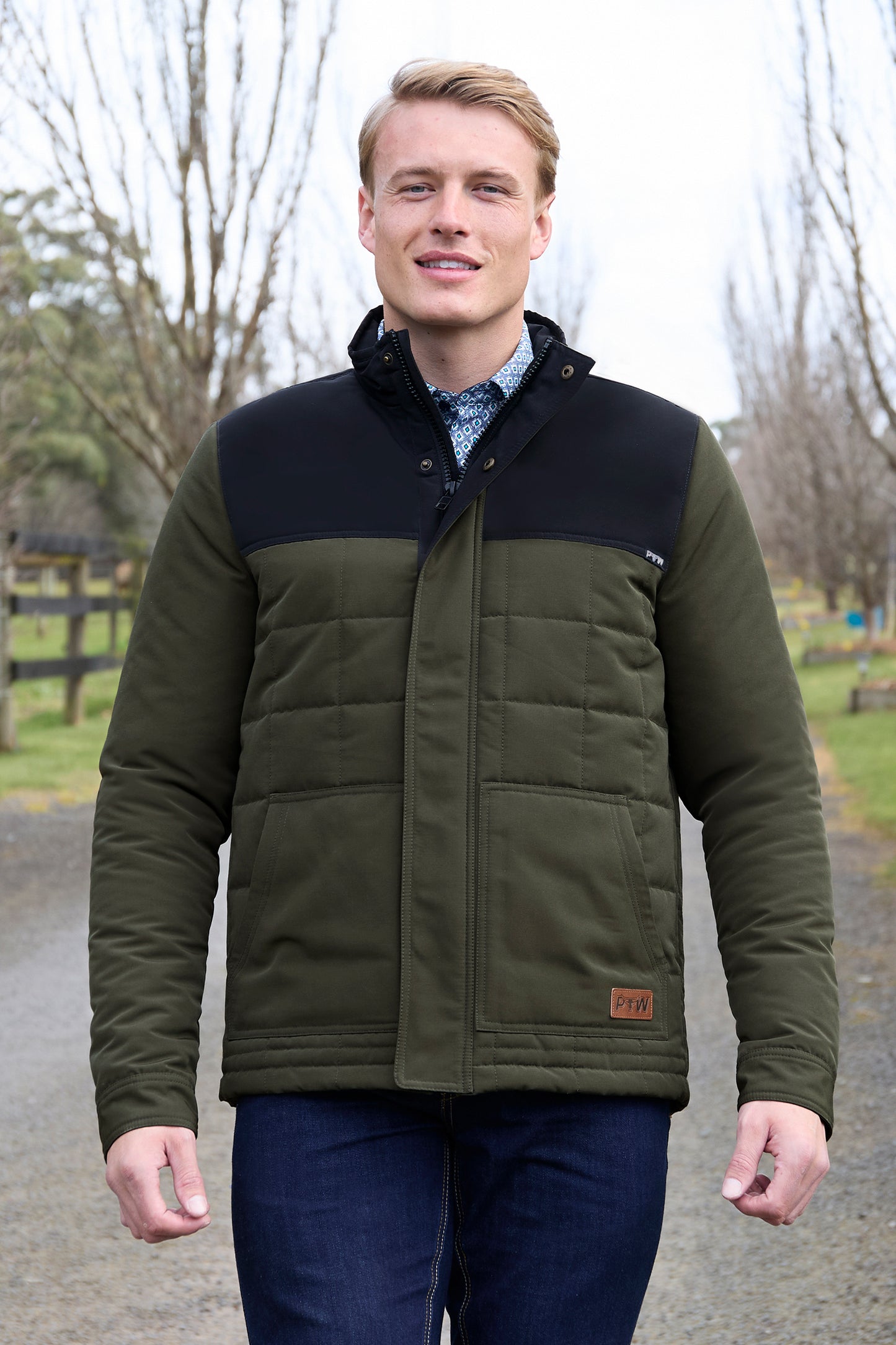 P5W1703883 Pure Western Men's Ralph Jacket
