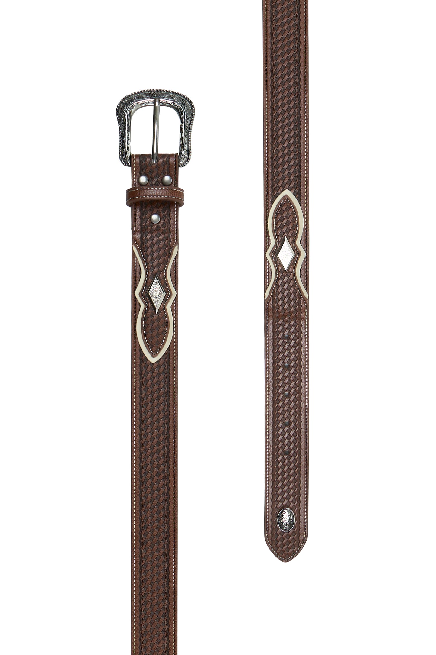 P5W1963BLT Pure Western Men's Bradley Belt