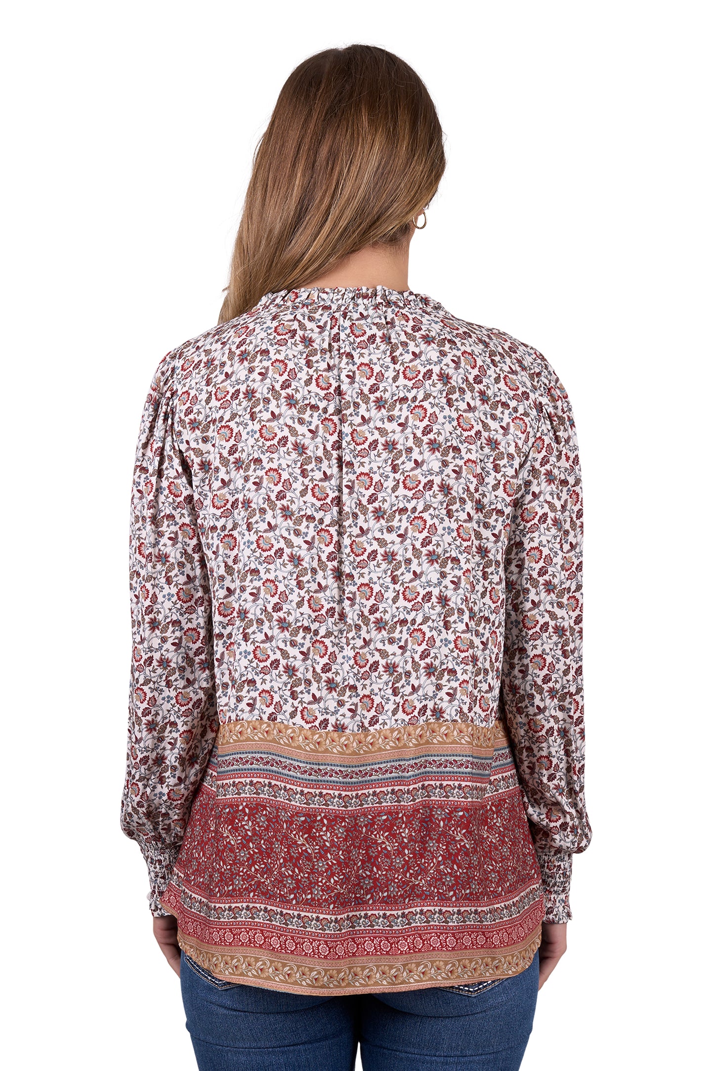 P5W254017 Pure Western Women's Hudson Blouse