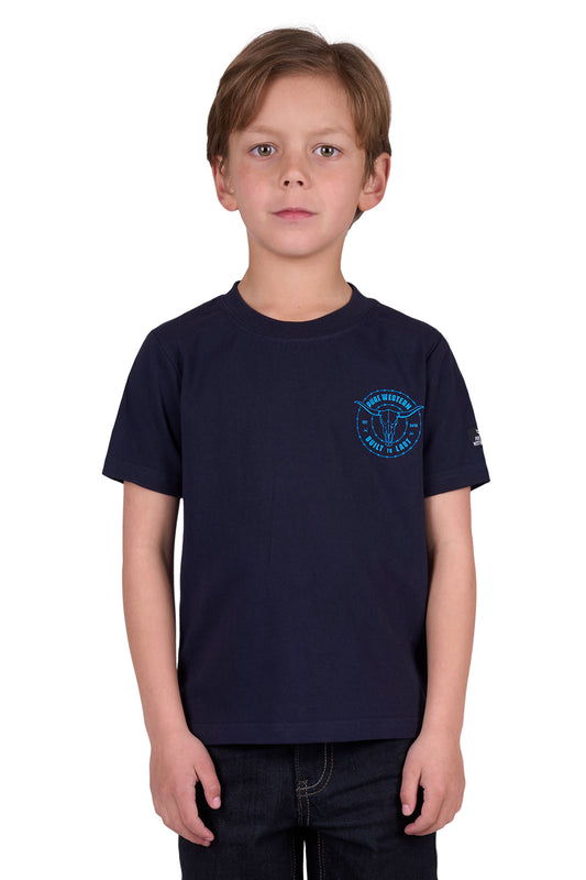 P5W3503877 Pure Western Boy's Walker SS Tee
