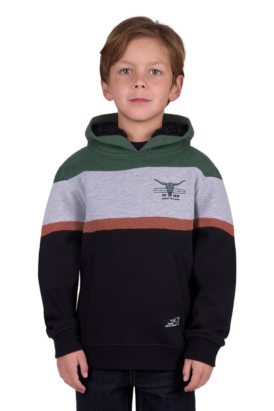 P5W3512879 Pure Western Boy's Nick Hoodie