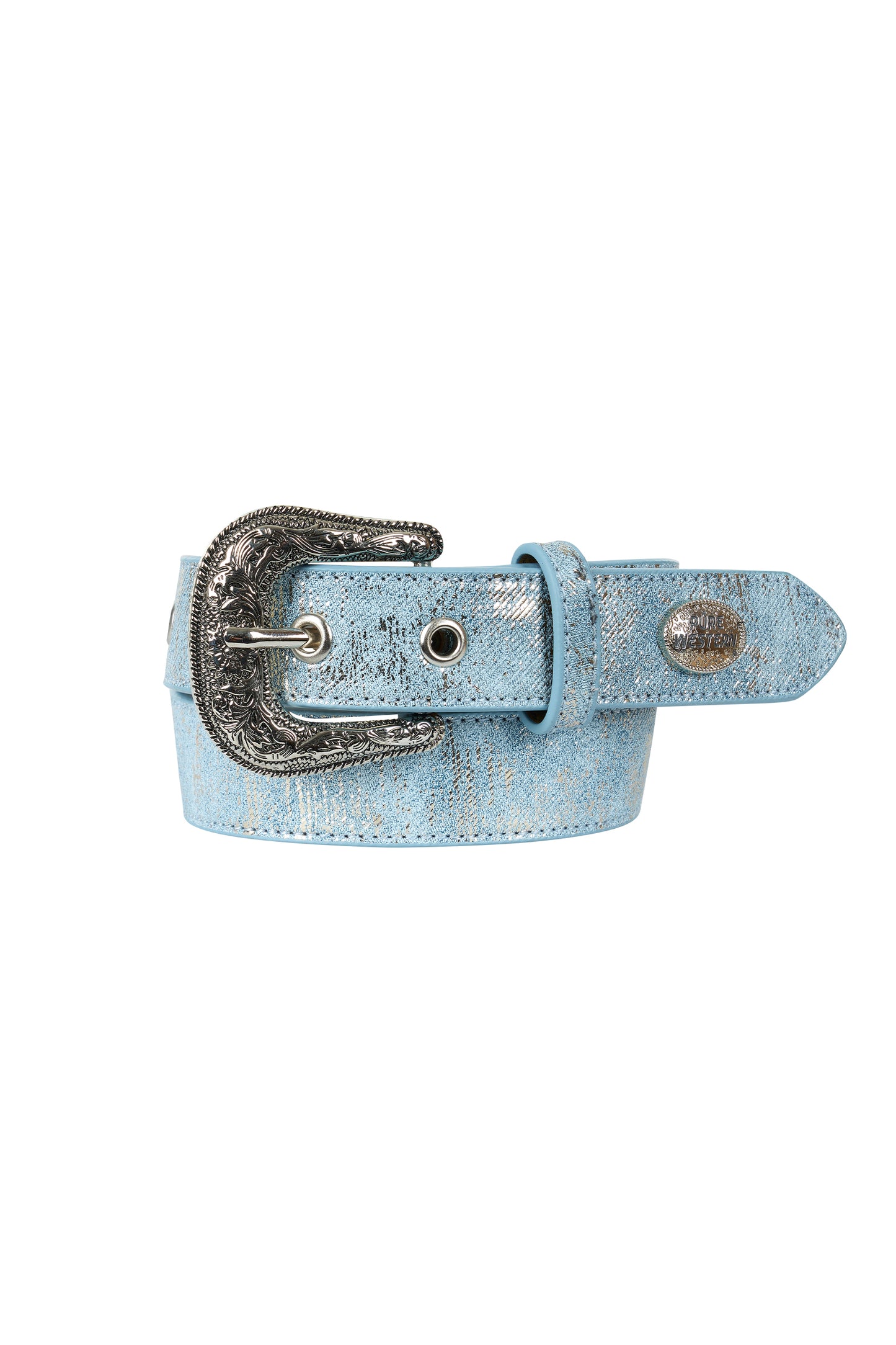 P5W5977BLT Pure Western Kid's Denim Belt