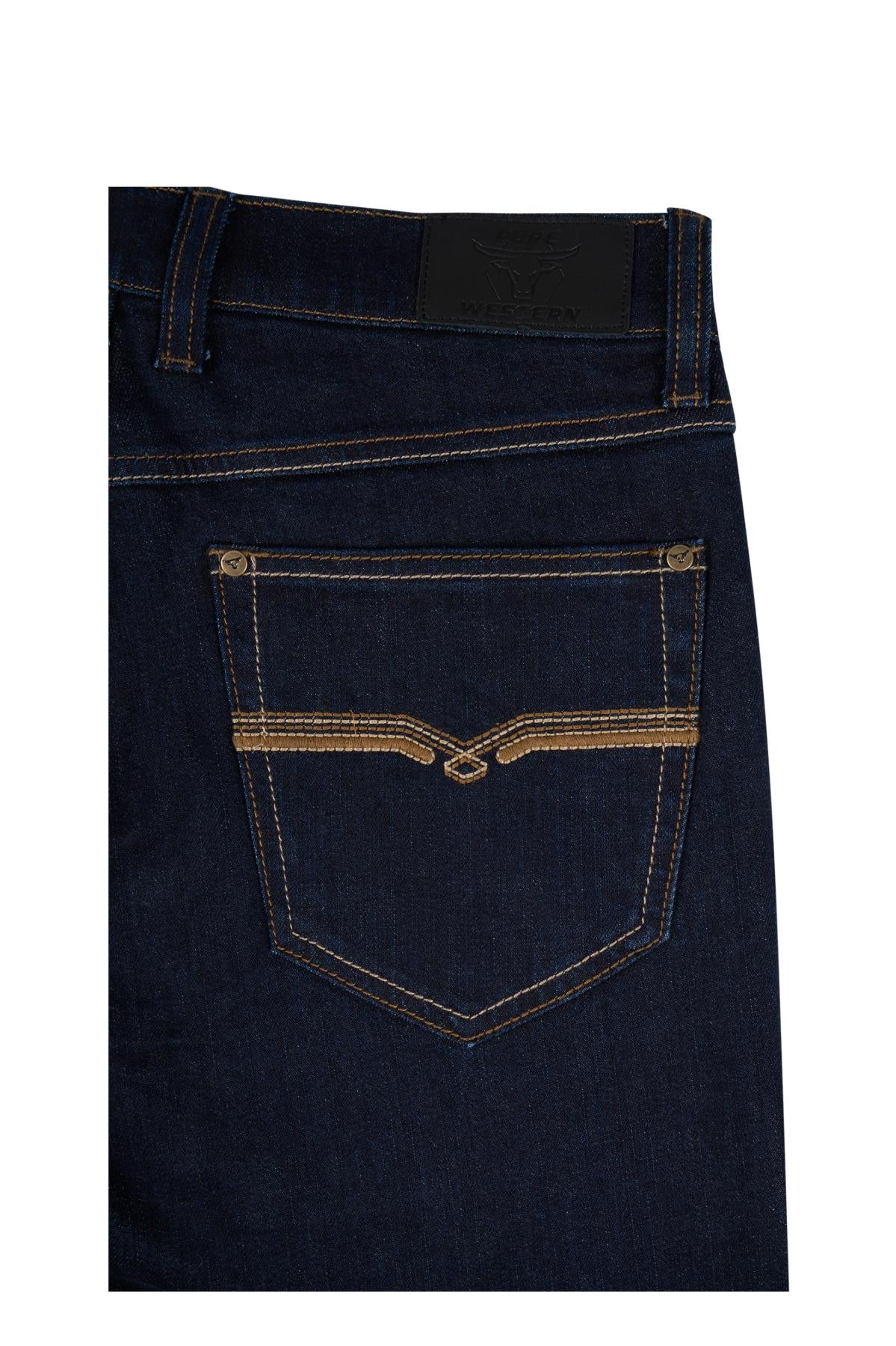 PCP1217886 Pure Western Men's Hawkins Straight Jean 34'Leg