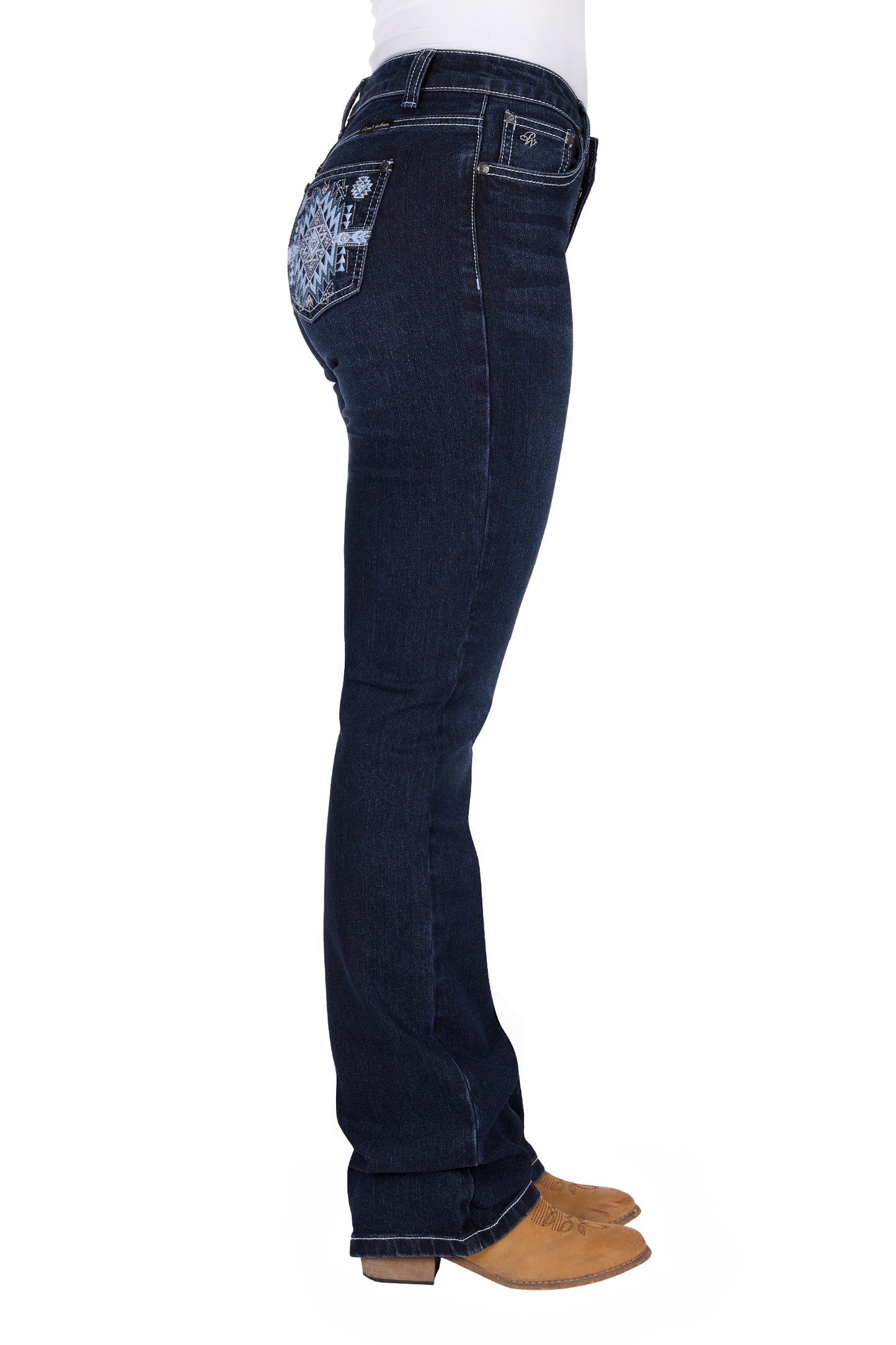 PCP2210128 Pure Western Women's Lyn Rider Jean