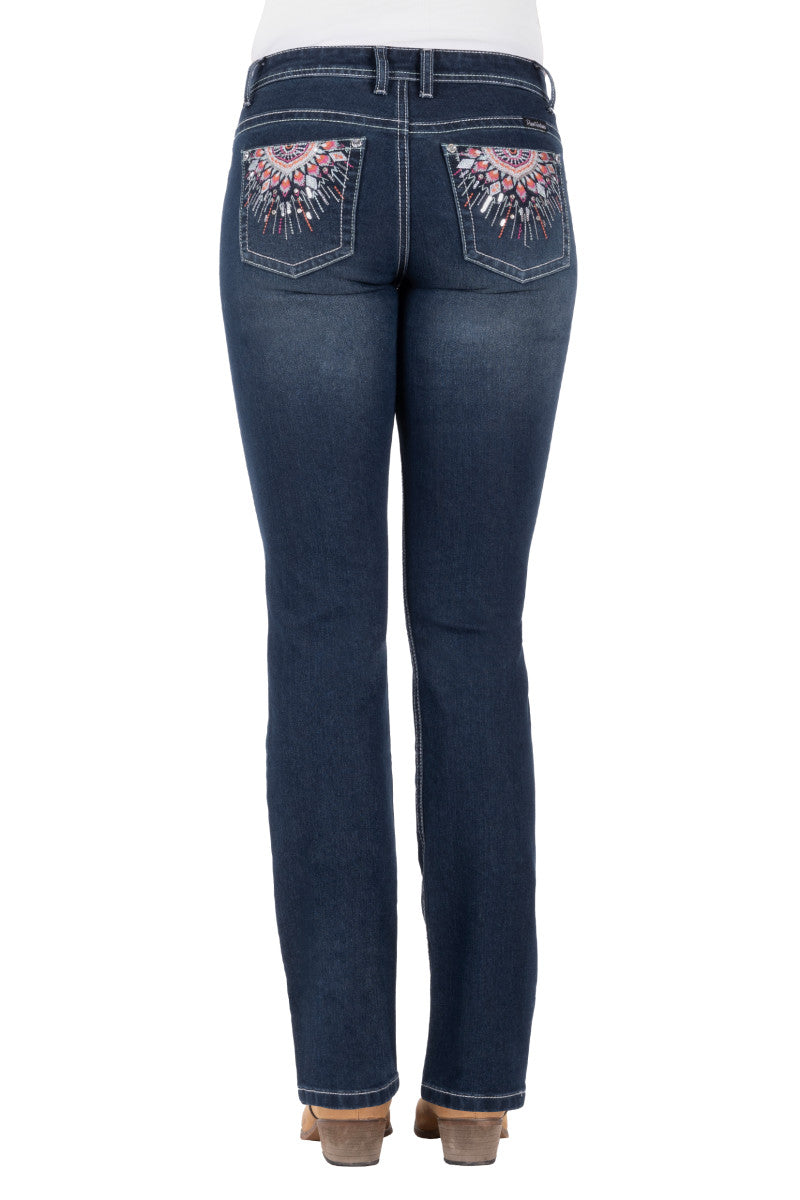 PCP2211606 Pure Western Women's Adeline Boot Cut Jean 32'leg