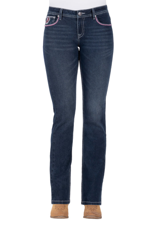 PCP2211606 Pure Western Women's Adeline Boot Cut Jean 32'leg