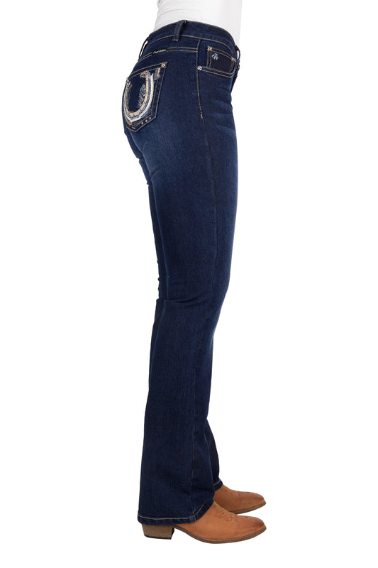 PCP2211934 Pure Western Azalee Boot Cut Jean 34 Leg