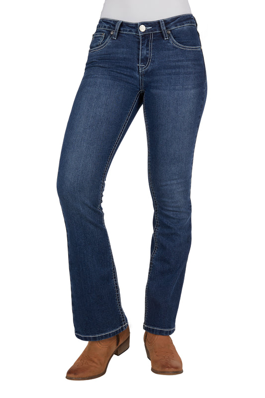 PCP2211938 Pure Western Alba Boot Cut Jean 32 Leg