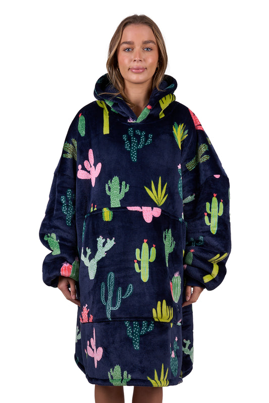 PCP2934SNU Pure Western Cactus Snuggle Hoodie