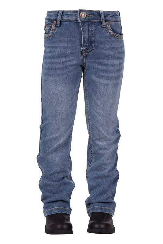 PCP5211723 Pure Western Girl's Sunny Boot Cut Jean