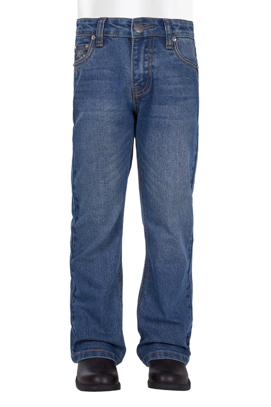 PCP5212242 Pure Western Girl's Ariana Boot Cut Jeans