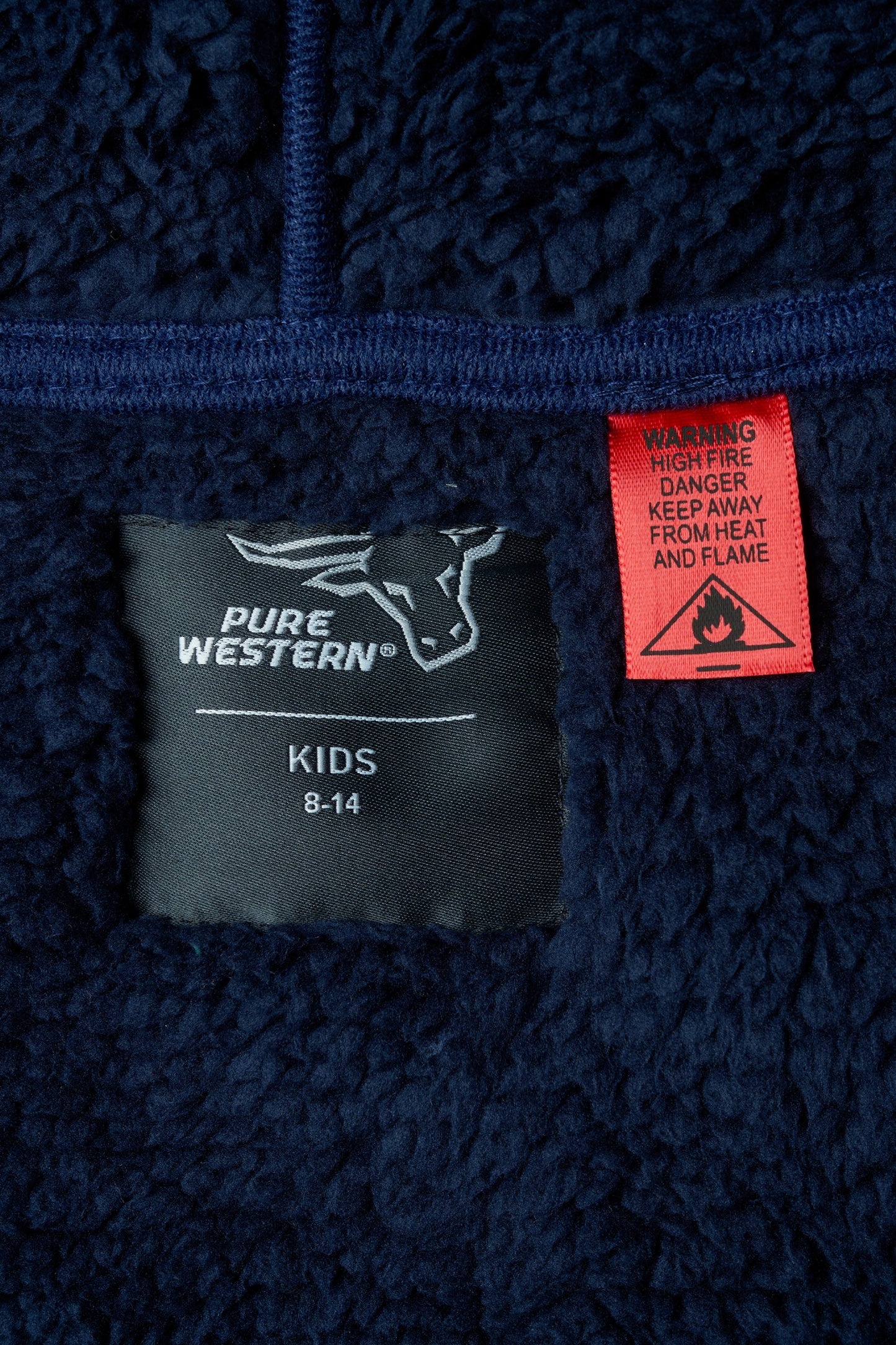 PCP7934SNU Pure Western Kid's Cactus Snuggle Hoodie 8-14 YRS