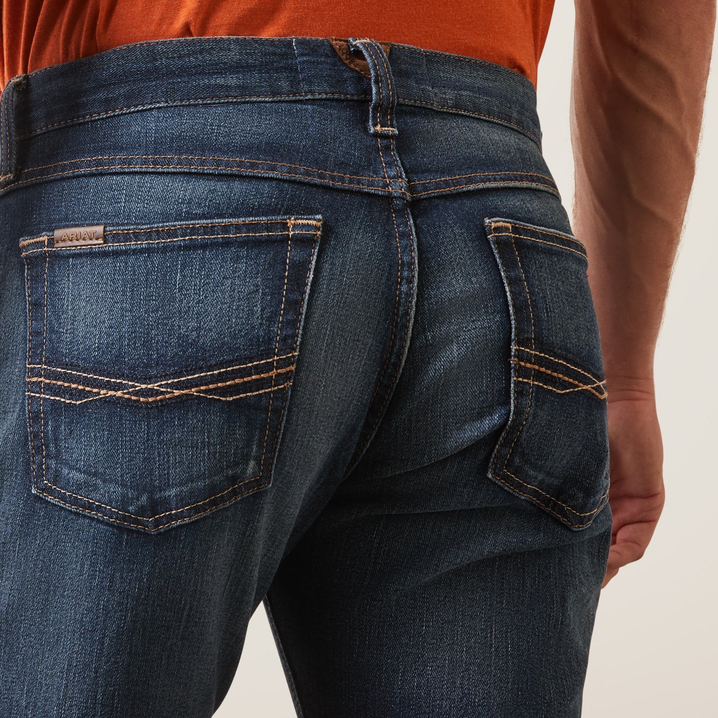 10026041 Ariat Men's M7 Rocker Stretch Legacy Stackable Straight Leg 32''
