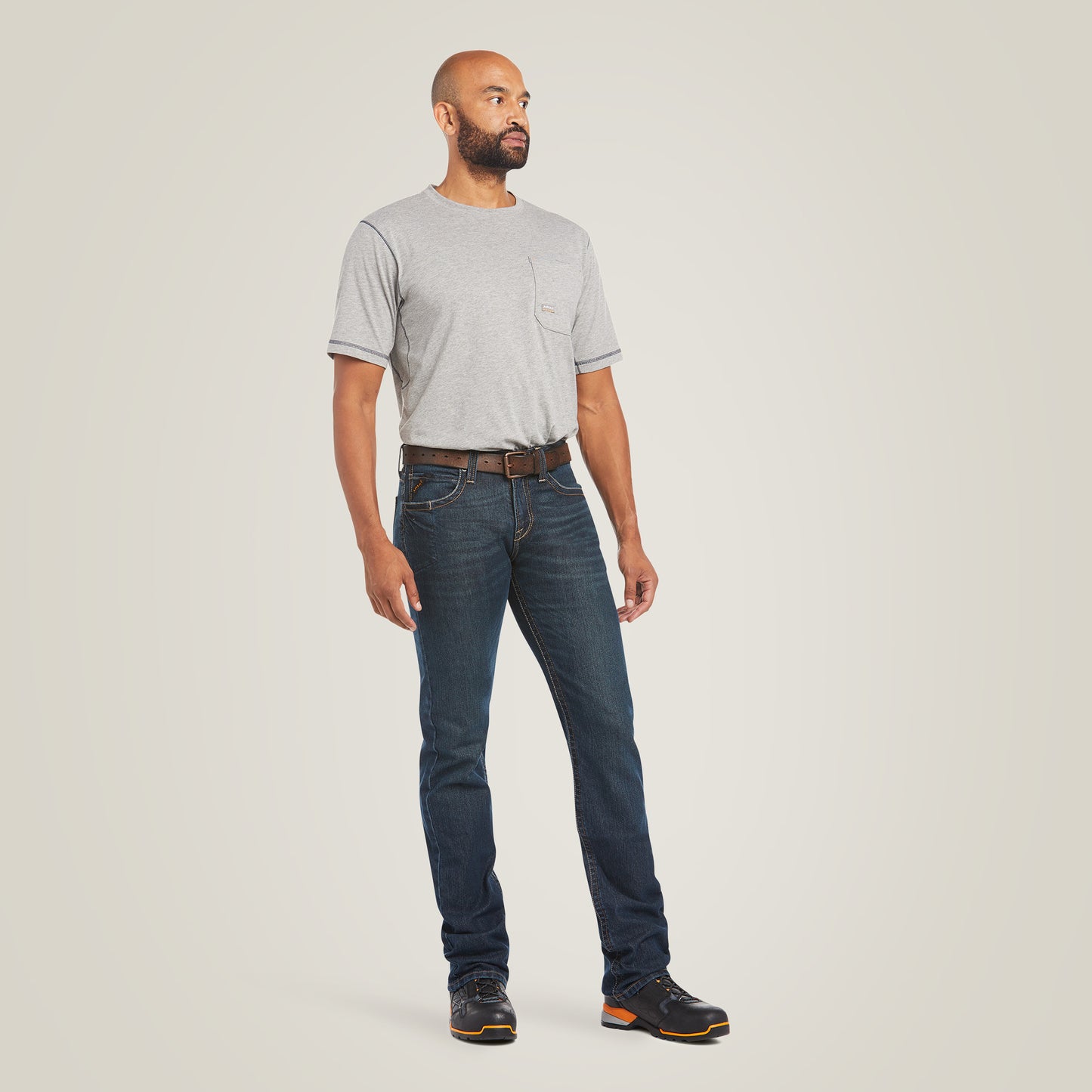 10034628 Ariat Men's Rebar M7 Durastretch Edge Straight Leg Bodie 32Leg