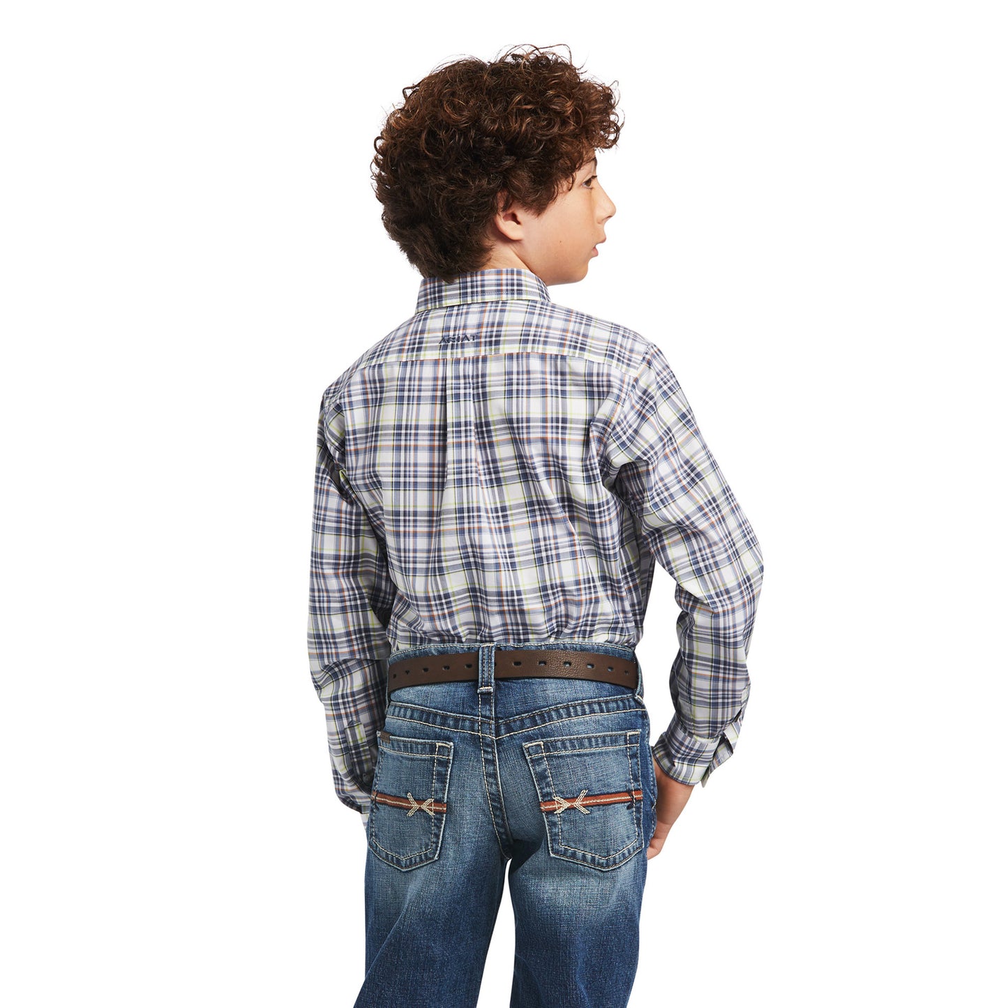 10040793 Ariat Boy's LS Shirt