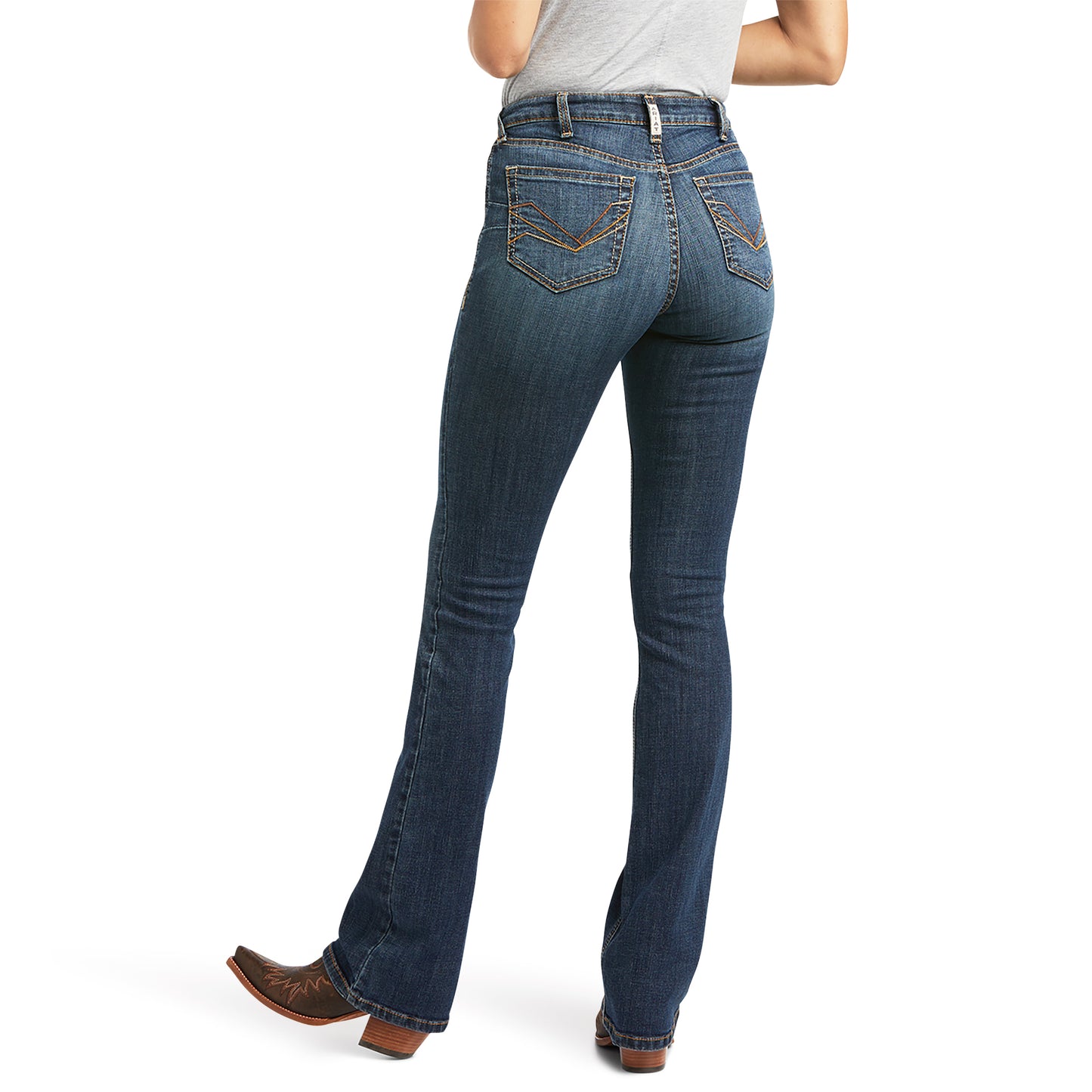 10040802 Ariat Women's High Rise Boot Cut Arkansas