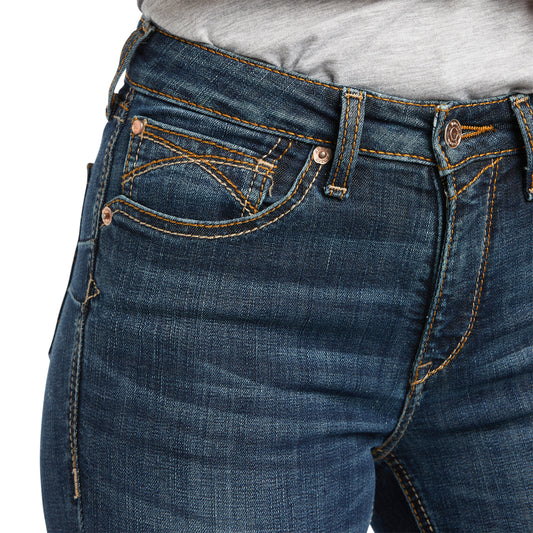 10040802 Ariat Women's High Rise Boot Cut Arkansas