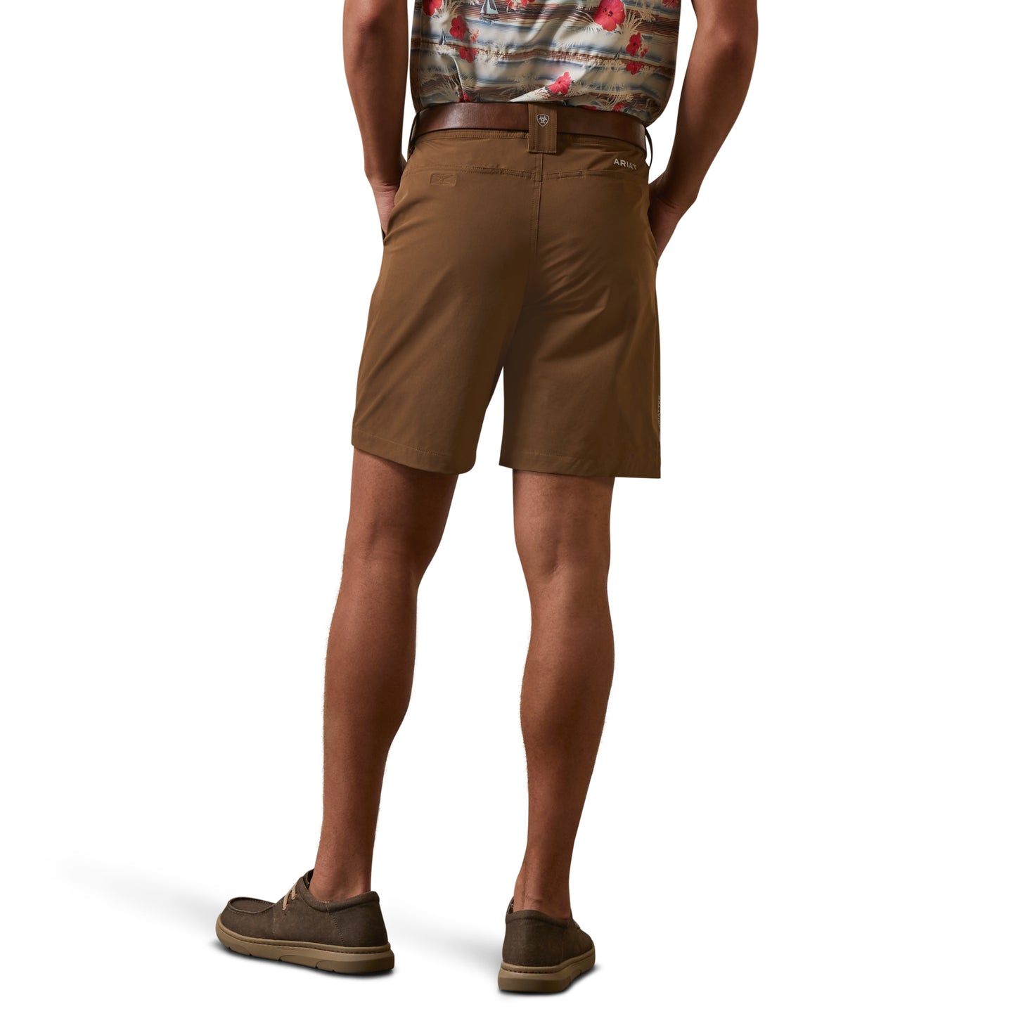 10043181 Ariat Mns Tek 8'' Shorts Teak