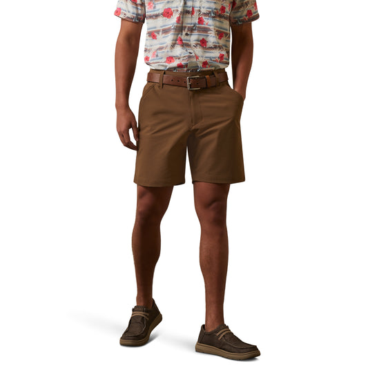 10043181 Ariat Mns Tek 8'' Shorts Teak
