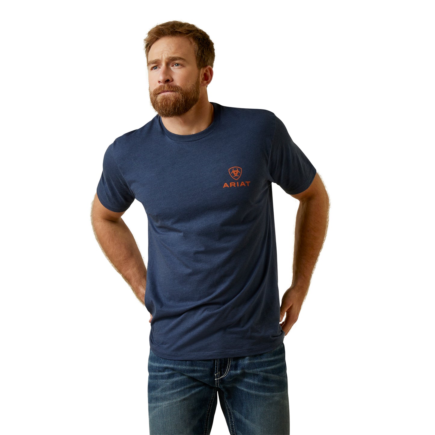 10045275 Ariat Men's Mustang Fever Tee