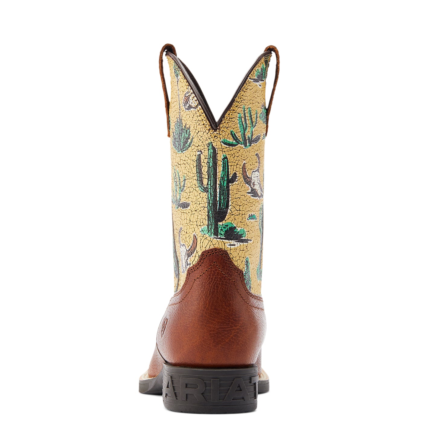 10044424 Ariat KDS Round Up Square Toe Spiced Desert Scene