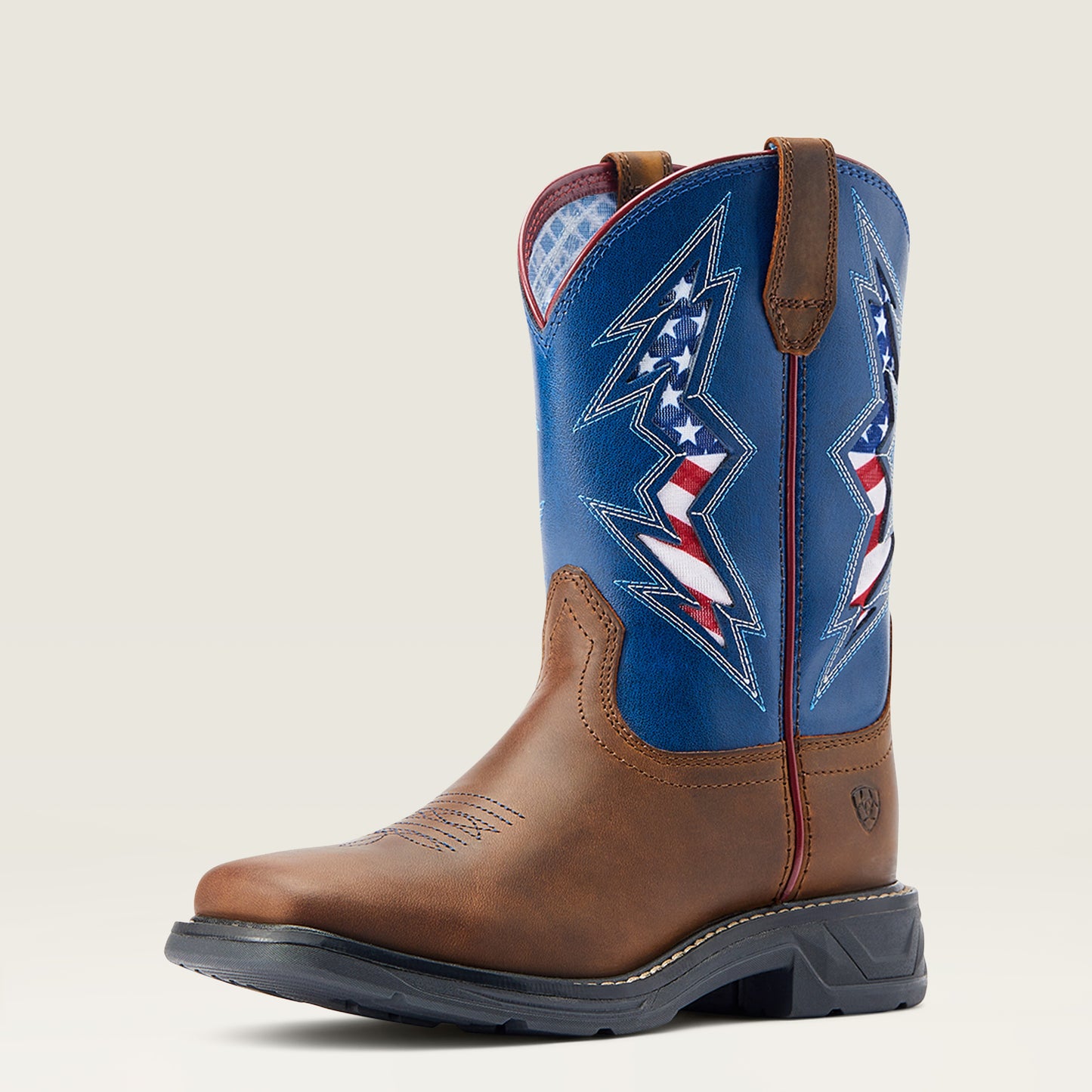10044436 Ariat Kds Workhog XT Venttek Bolt Ole Blue