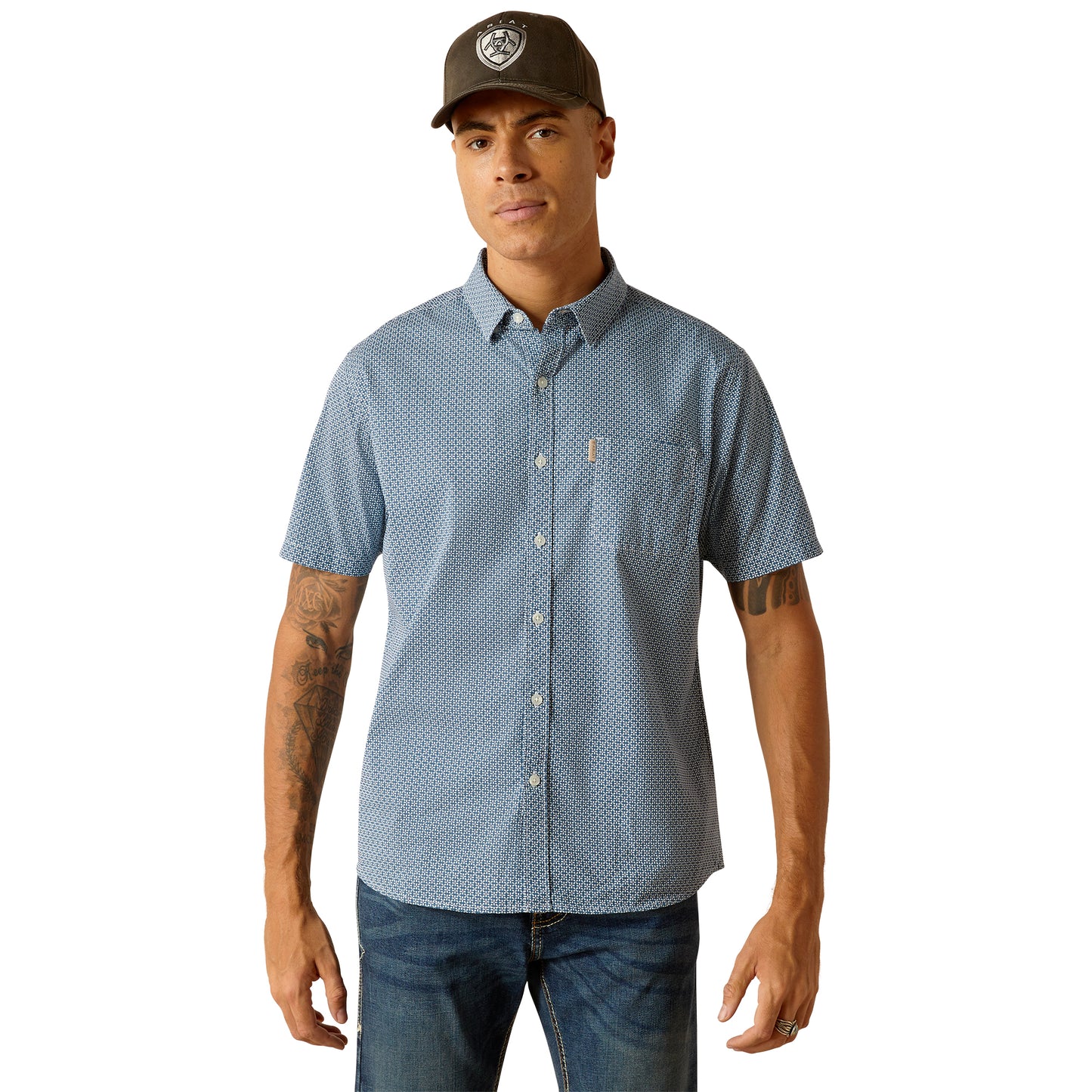 10048628 Ariat Men's Miller Modern Fit Shirt