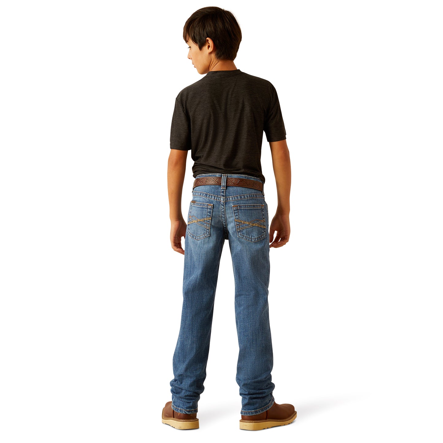 10058925 Ariat Boy's B5 Slim Norwich Straight