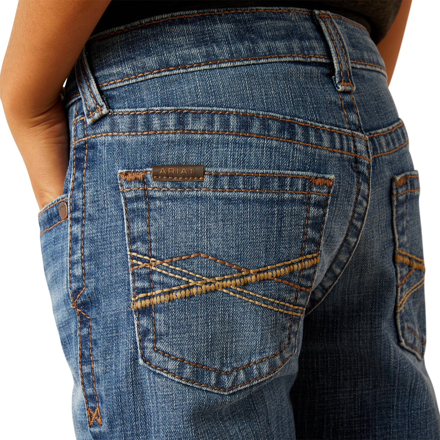 10058925 Ariat Boy's B5 Slim Norwich Straight