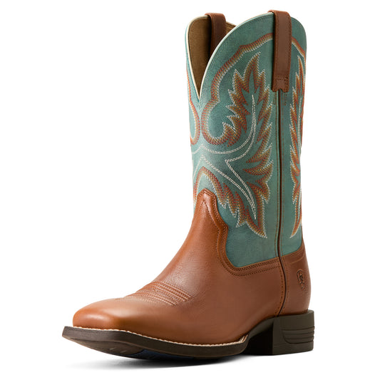 10061184 Ariat Men's Wilder Luna Tan/Forged Green