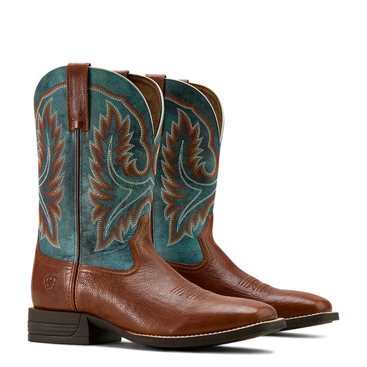 10061184 Ariat Men's Wilder Luna Tan/Forged Green