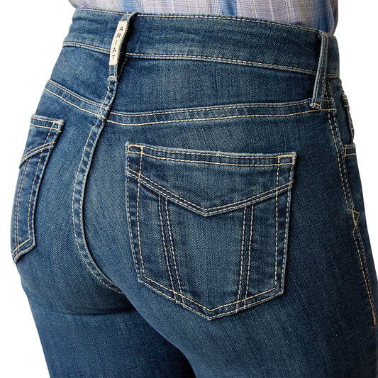 10058912 Ariat Women's High Rise Slim Trouser Paula Long Leg