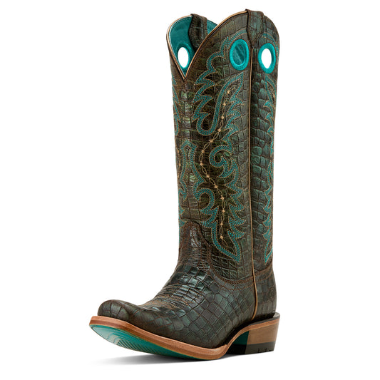 10061177 Ariat Women's Futurity Boon Croc Print Shine