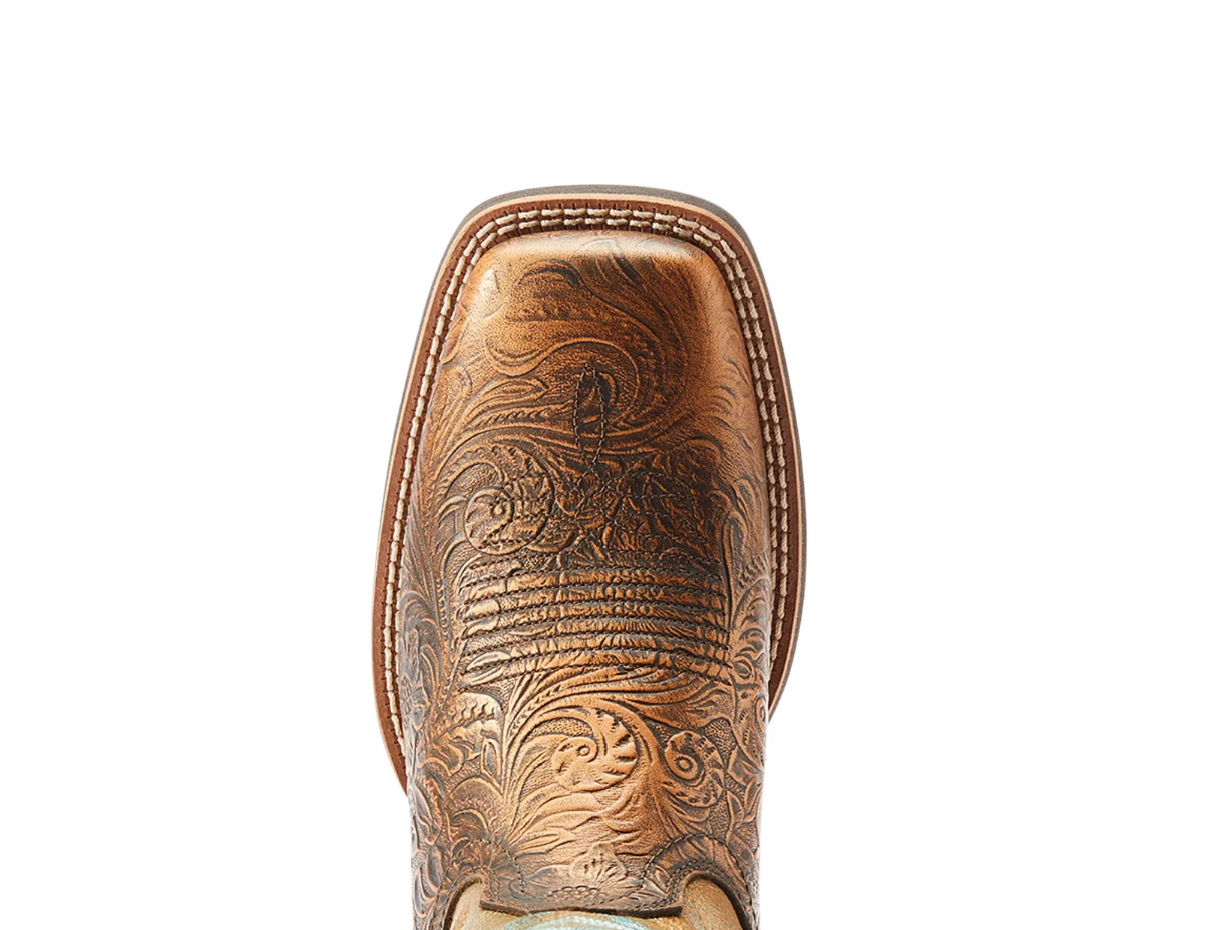 10044442 Ariat Women's Olena Bronze Age/ Green Mile