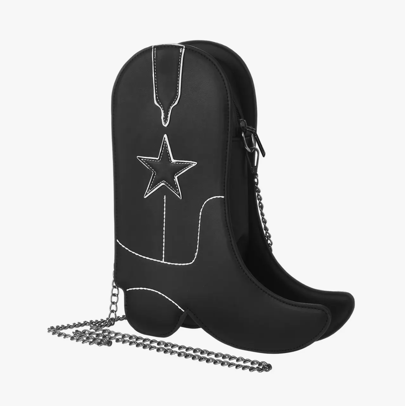 KB17602 Western Boot Crossbody Bag