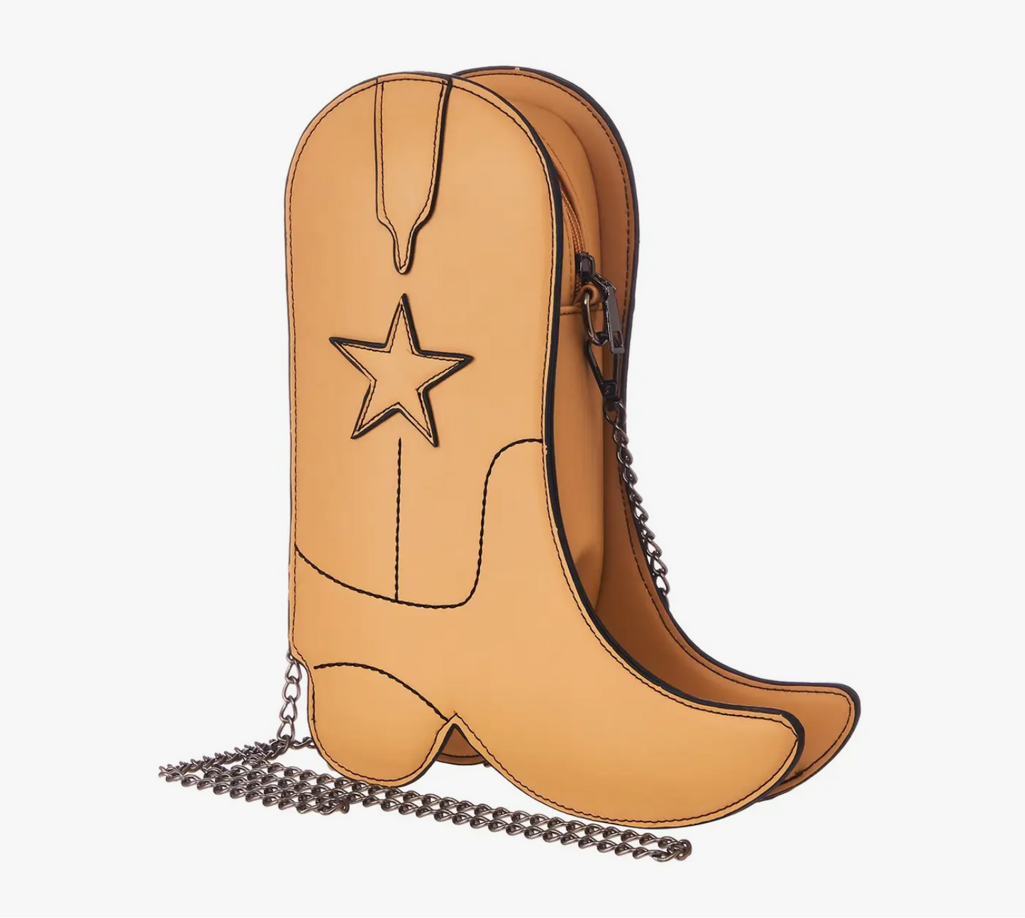 KB17602 Western Boot Crossbody Bag