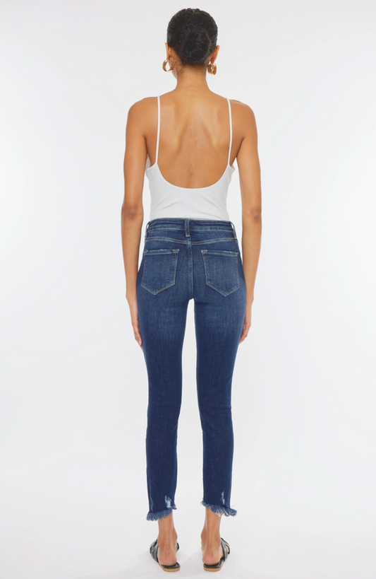 KC8577D Nashville Line Thompson Lane Crop Jean