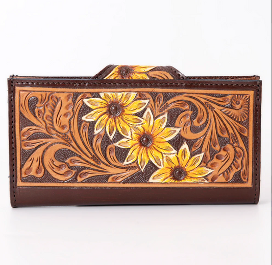 ADBG1069 USA Leather Clutch