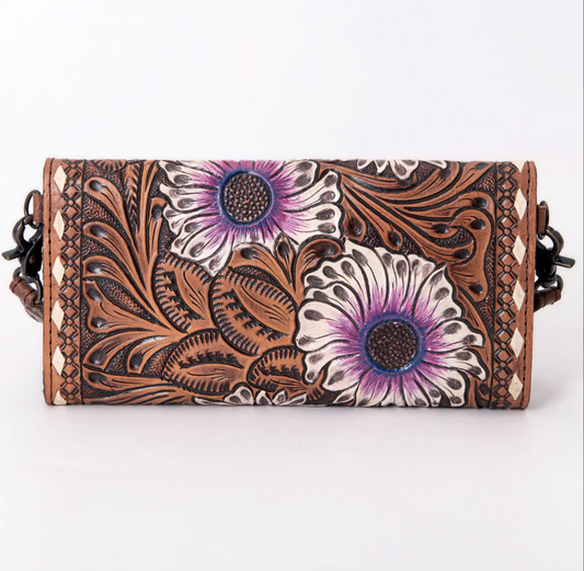 ADBG889R USA Leather Clutch